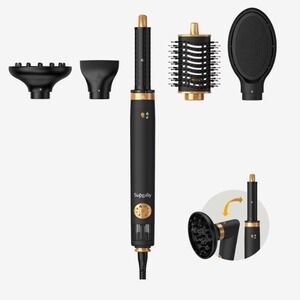 Supgaliy 5 in 1 Air Styler Hair Dryer Brush Multi Styler‎ Rotating Brush Set